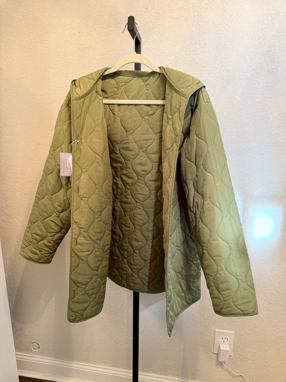 🆕 Department Five Quilted Hooded Down Jacket OS - Picture 3 of 7